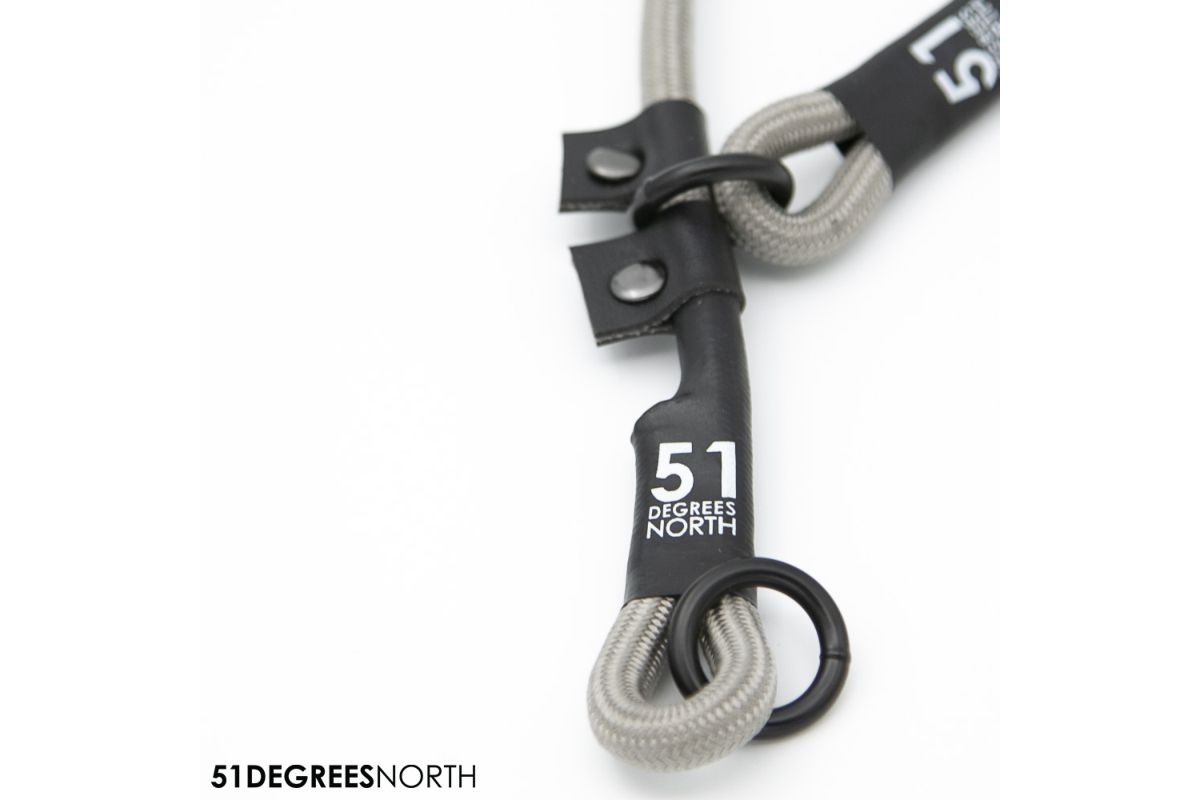 Wanderful - collar - rope - light grey