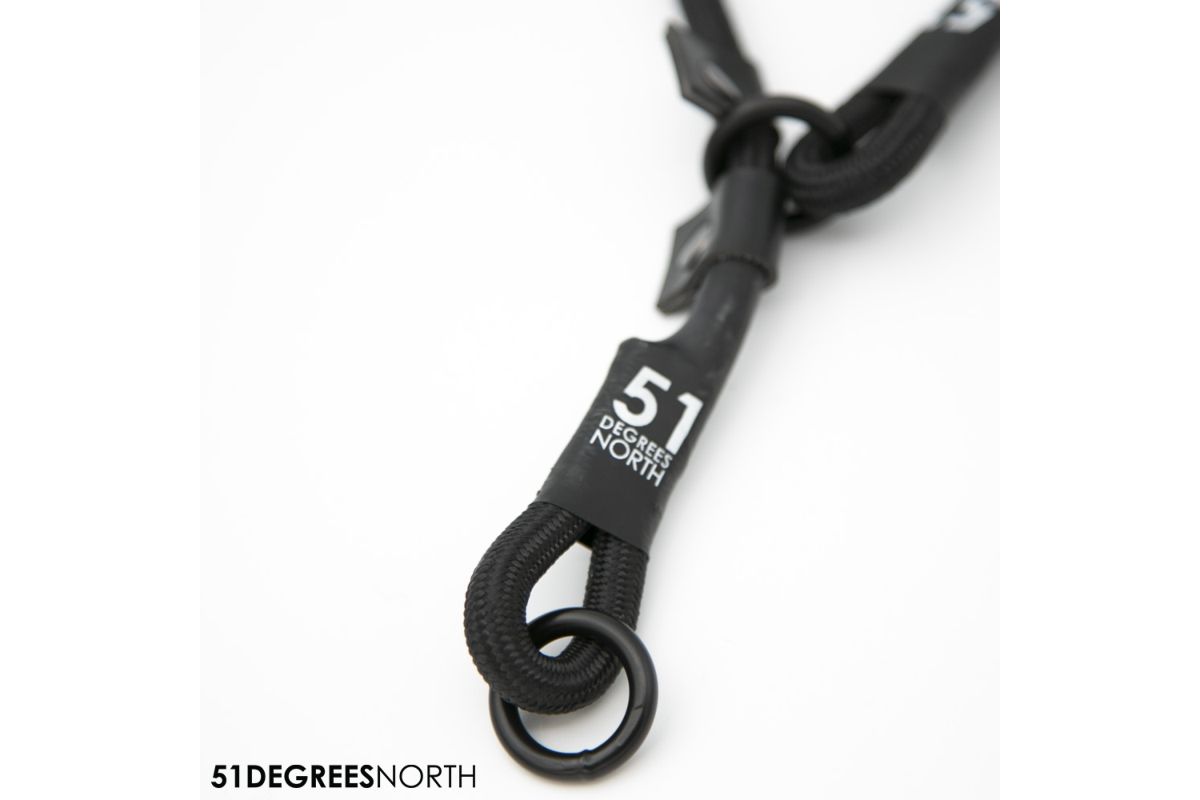 Wanderful - collar - rope - black