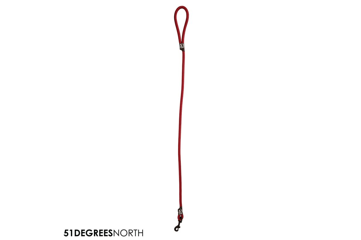 Wanderful - leash - nylon - rope - burgundy