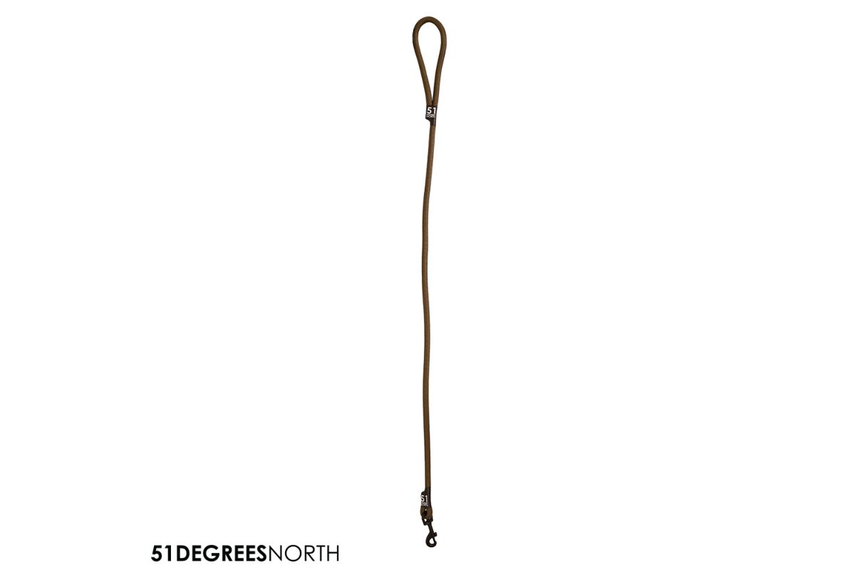 Wanderful - leash - nylon - rope - khaki