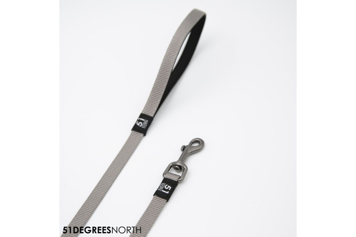 Wanderful - leash - flat - light grey
