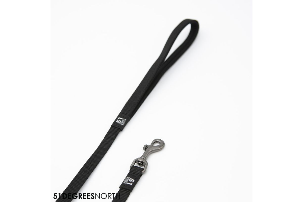 Wanderful - leash - flat - black