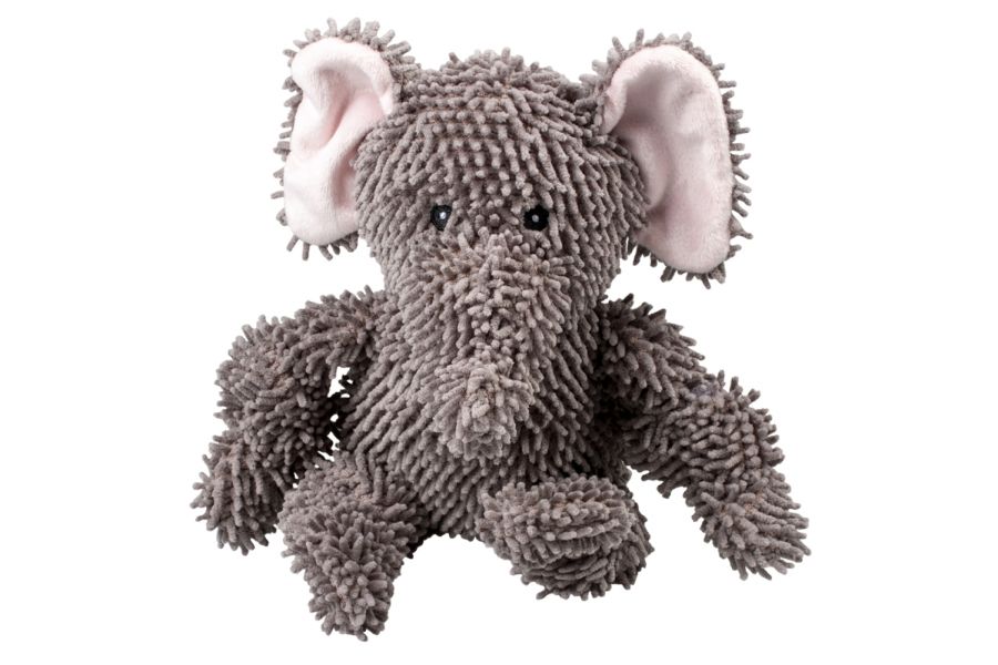 Pluche olifant Moppy grijs