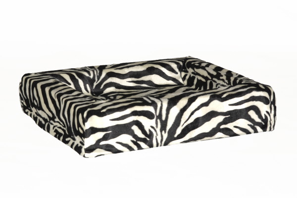 Legende fluweel Absurd Comfort Kussen Hondenmand bonfire zebra zwart/wit Kopen?