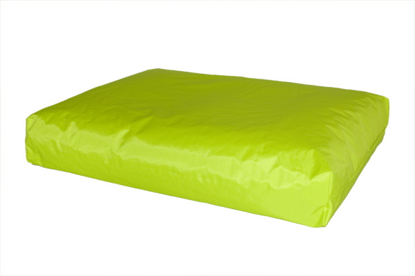 Losse hoes hondenkussen nylon lime