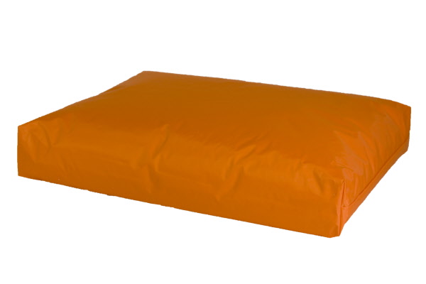 Hondenkussen nylon oranje