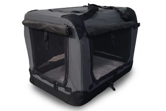 Nylon hondenbench Softcrate Premium Antraciet
