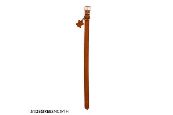 Milano - collar - contrast - cognac - 10mm x 32cm