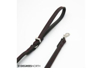 Milano - leash - contrast - black - 12mm x 120cm