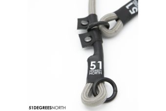 Wanderful - collar - rope - light grey - 30-35cmx8mm