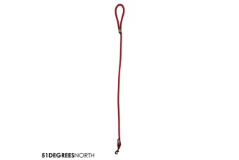 Wanderful - leash - nylon - rope - burgundy - 8mm