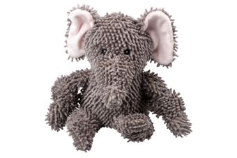 Pluche olifant Moppy grijs