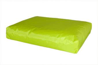 Hondenkussen nylon lime