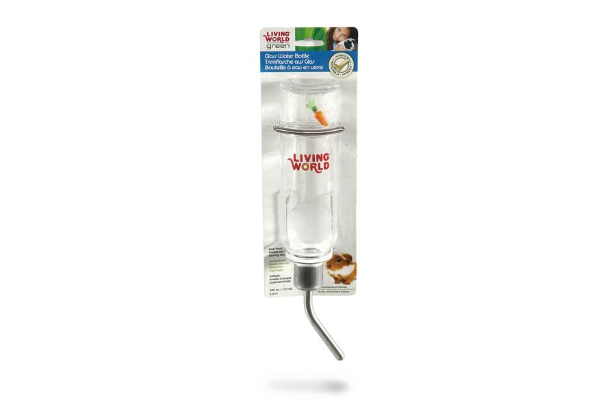 Glazen Drinkfles voor knaagdier Living World