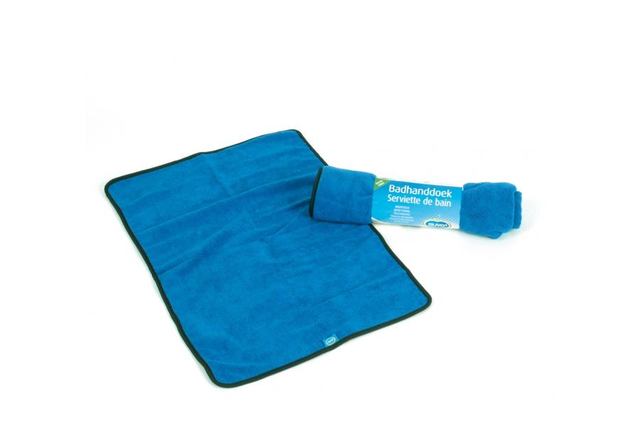 Badhanddoek voor hond microfiber 100x70cm blauw