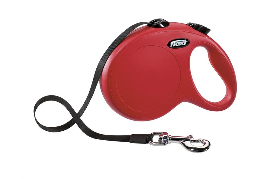Flexi new classic tape l - 5m rood