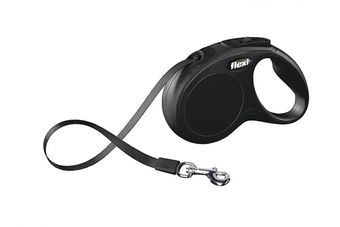 Flexi new classic lint s/5m zwart